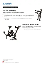 Preview for 13 page of Salter FENX M-9640/L Owner'S Manual