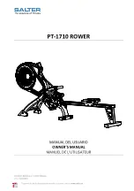 Salter PT-1710 Owner'S Manual preview