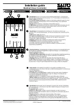 Preview for 2 page of Salto BLUEnet CUC1B0 Series Installation Manual