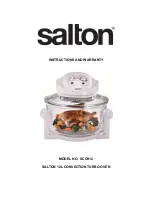 Salton Elite SCO912 Instruction Manual preview