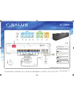 Salus KL08RF Installation And Wiring Manual preview