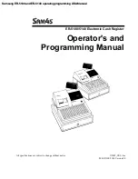 Sam4s ER-5100? SERIES Operator'S And Programming Manual preview