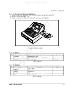 Предварительный просмотр 21 страницы Sam4s NR-500 Series Service Manual