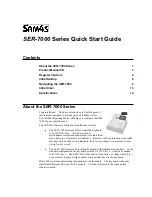 Sam4s SER-7000 Quick Start Manual preview