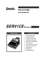 Sam4s SPS-500 Service Manual preview
