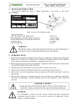 Предварительный просмотр 5 страницы SaMASZ MIDO 140 Instruction Manual