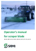 Sami 150-50 Operator'S Manual preview