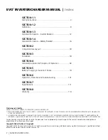 Предварительный просмотр 2 страницы Samlexpower Evolution EVO-4248SP Owner'S Manual