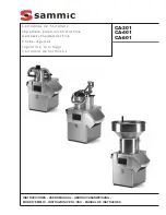 Предварительный просмотр 1 страницы Sammic CA-301 User Manual