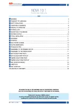 Предварительный просмотр 3 страницы Samoa NOVA 10:1 Instruction Manual