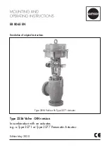 Samson 3256 Mounting And Operating Instructions предпросмотр