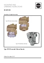 Samson 3755 Mounting And Operating Instructions preview