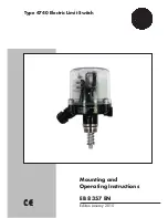 Preview for 1 page of Samson 4740 Mounting And Operating Instructions