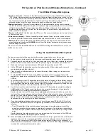 Preview for 2 page of Samson EXPEDITION XP40iw Quick Start Manual