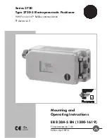 Samson FOUNDATION 3730-5 Mounting And Operating Instructions preview