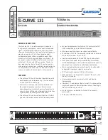Samson S-Curve 131 Specification Sheet preview