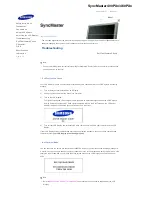 Preview for 149 page of Samsung 400PX - SyncMaster - 40" LCD Flat Panel... User Manual