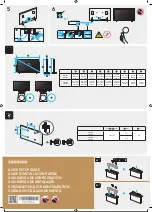 Preview for 2 page of Samsung 43LS03A Quick Setup Manual