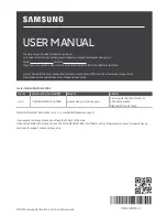 Samsung 43QN9 C Series User Manual preview