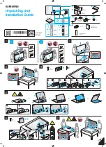 Предварительный просмотр 1 страницы Samsung 55QN7 C Series Unpacking And Installation Manual