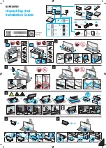 Samsung 75QN9 D Series Unpacking And Installation Manual предпросмотр