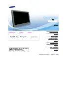 Предварительный просмотр 1 страницы Samsung 820DXn - SyncMaster - 82" LCD Flat Panel... User Manual