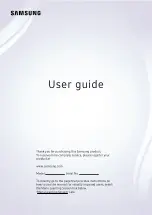 Samsung 85Q60D User Manual preview