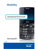 Samsung ACE 66988 User Manual preview