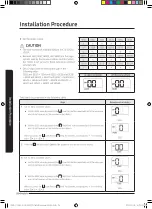 Preview for 26 page of Samsung AG AN4DKH Series Installation Manual