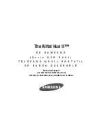 Samsung Alltel Hue II SCH-R600 Series Manual Del Usuario preview