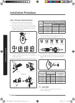 Предварительный просмотр 8 страницы Samsung AM TNVD Series Installation Manual