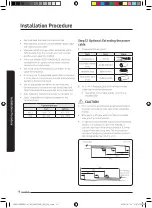 Предварительный просмотр 14 страницы Samsung AM TNVD Series Installation Manual