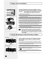 Preview for 24 page of Samsung AQ07P8GE Owner'S Instructions Manual