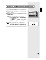 Предварительный просмотр 23 страницы Samsung ASHM070VE Owner'S Instructions Manual