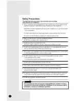 Предварительный просмотр 2 страницы Samsung AW05MDYEA/XFO Owner'S Instructions Manual