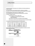 Preview for 6 page of Samsung AWT19PHHEB Owner'S Instructions Manual