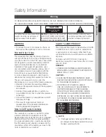 Предварительный просмотр 3 страницы Samsung BD-D5500C User Manual