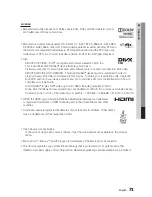 Preview for 71 page of Samsung BD-D5500C User Manual