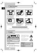 Предварительный просмотр 6 страницы Samsung CB20H42TSXXEC Owner'S Instructions Manual