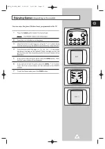 Предварительный просмотр 31 страницы Samsung CB20H42TSXXEC Owner'S Instructions Manual