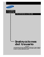 Samsung CL-21N11MJ Instrucciones Del Usuario предпросмотр