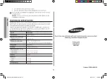 Preview for 60 page of Samsung CM1079A Owner'S Instructions & Cooking Manual