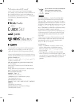 Предварительный просмотр 72 страницы Samsung CU8072 User Manual