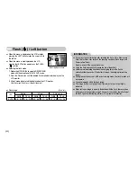 Предварительный просмотр 23 страницы Samsung Digimax S800 - Digital Camera - 8.1... User Manual