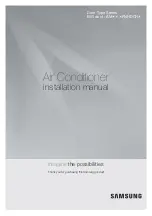 Samsung Duct Type Series Installation Manual preview