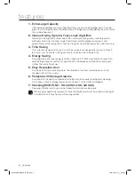 Предварительный просмотр 2 страницы Samsung DV203AGW User Manual