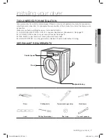 Предварительный просмотр 7 страницы Samsung DV203AGW User Manual