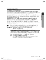 Предварительный просмотр 11 страницы Samsung DV203AGW User Manual