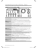 Предварительный просмотр 18 страницы Samsung DV203AGW User Manual