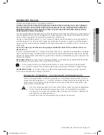 Предварительный просмотр 43 страницы Samsung DV203AGW User Manual